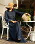 Cotton Dress with Puffed Sleeves 63051